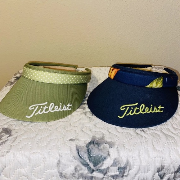 Titleist Accessories Titleist Womens Golf Visors Set Of 2 Poshmark